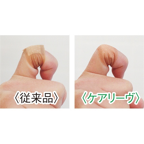 ニチバン　ケアリーヴ　やさしい素肌タイプ　Ｓサイズ　ＣＬ３０ＳＮ　１箱（３０枚）4