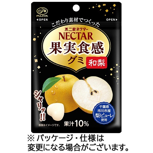 不二家　ネクター果実食感グミ　和梨　４８ｇ　１パック1