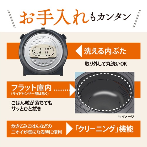 象印　小容量圧力ＩＨ炊飯ジャー　極め炊き　３合炊き　ホワイト　ＮＰ－ＲＵ０５－ＷＡ　１台7