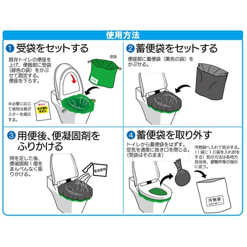 ケンユー　ベンリー袋Ｇ　５０回分セット　防臭袋プラス　５０ＧＢＩ－６Ｖ　１パック4