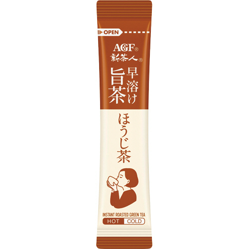 【期間限定】 新茶人 たのめーる】味の素AGF 早溶け旨茶 1 ほうじ茶スティック お茶飲料
