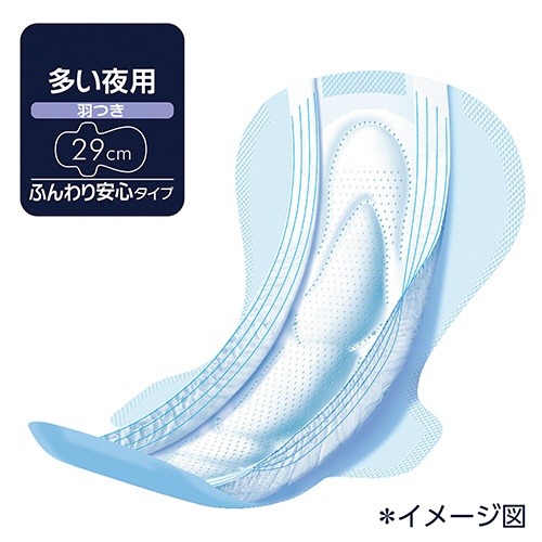 ユニ・チャーム　ソフィ　超熟睡ガード２９０　多い夜用　羽つき　２９ｃｍ　１パック（２８枚）2