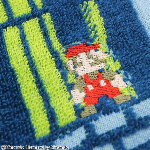 丸眞　任天堂マリオ「ワープゾーン」　ミニタオル　１枚2