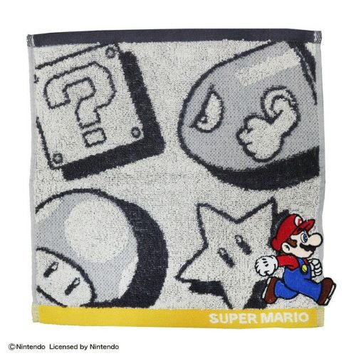 丸眞　任天堂マリオ「アドベンチャーワールド」　ミニタオル　１枚1