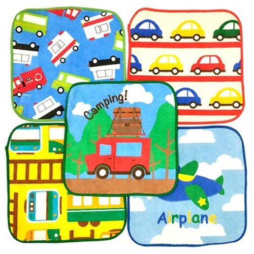 丸眞　ピッコリーノ「グッドドライブ」　ミニタオル　１パック（５枚）1
