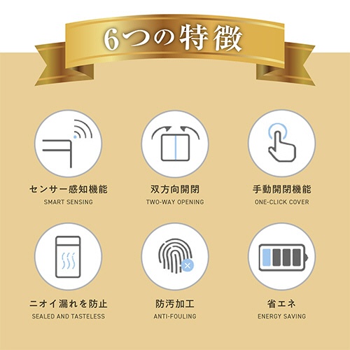 オーロラ　全自動ゴミ箱　両開きタイプ　４０Ｌ　ステンレス　ＴＳ４０　１台3