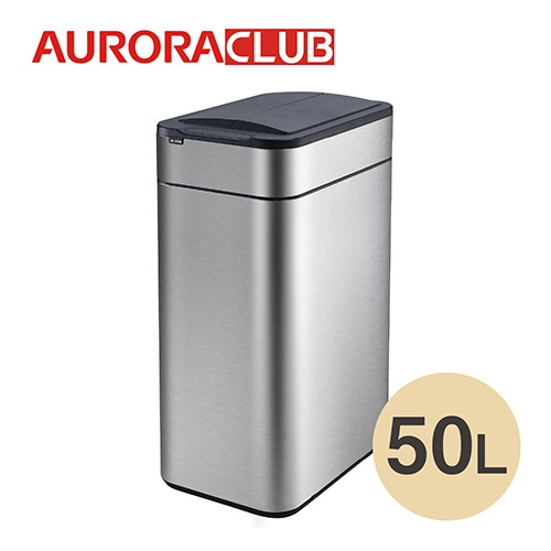 オーロラ　全自動ゴミ箱　両開きタイプ　５０Ｌ　ステンレス　ＴＳ５０　１台2