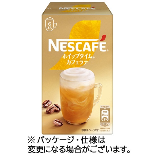 ネスレ　ネスカフェ　ホイップタイム　カフェラテ　１箱（６本）1
