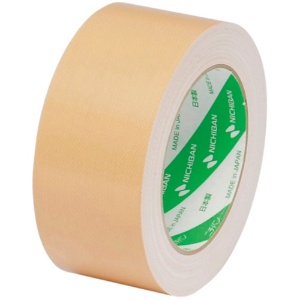 ニチバン　再生ＰＥＴ布粘着テープ　Ｎｏ．１５１　５０ｍｍ×２５ｍ　厚み約０．２１ｍｍ　黄土　１５１－５０　１巻2