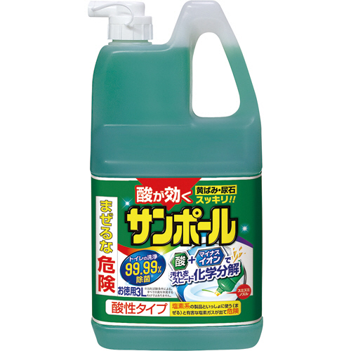 【クリックでお店のこの商品のページへ】大日本除蟲菊 KINCHO サンポールK 業務用 3L 1本 サンポ-ルK3L