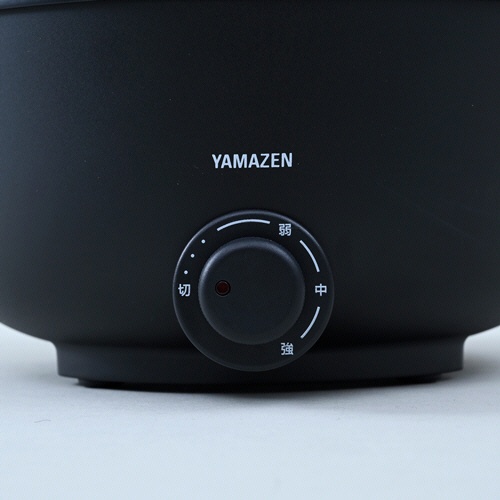 ＹＡＭＡＺＥＮ　卓上電気小鍋　デキタテポット　ブラック　ＪＹＭＣＰ－Ｓ６５０（Ｂ）　１台3
