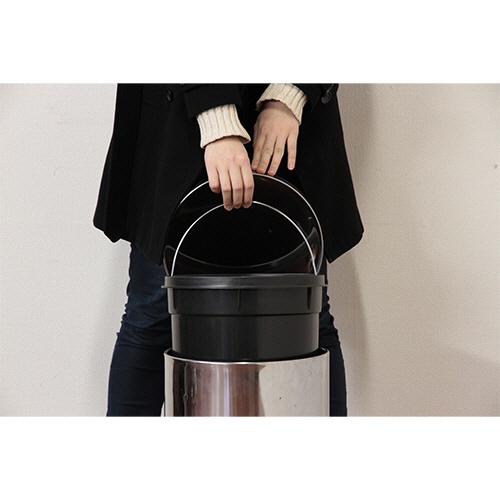 不二貿易　ステンレス　ラウンドペダルペール　２０Ｌ　Ｃ／Ｄ７８８３３　１台2