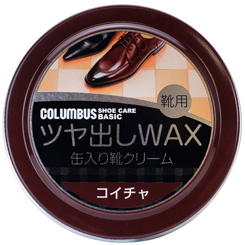 コロンブス　靴クリーム　ベーシック　缶　コイチャ　４０ｇ　１個1