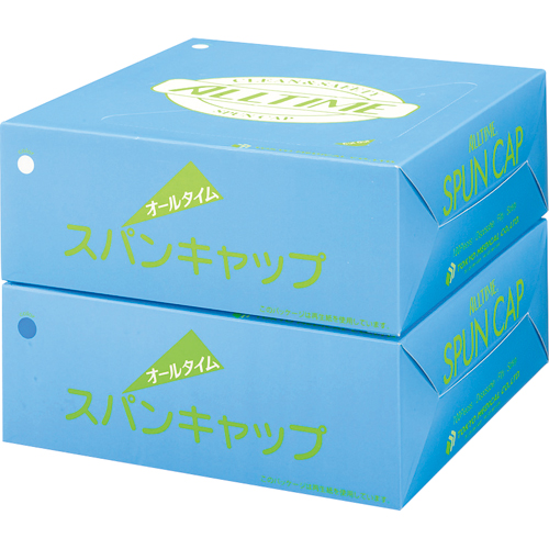 たのめーる】東京メディカル スパンキャップ ブルー FG253 1箱(100枚 