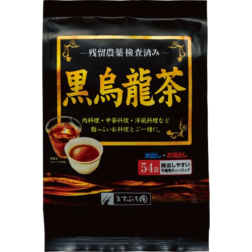 ますぶち園　黒烏龍茶ティーバッグ　１袋（５４バッグ）1