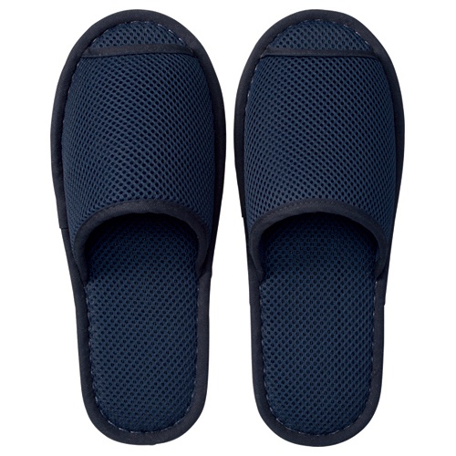 ＴＡＮＯＳＥＥ　ウォッシャブル　メッシュスリッパ　ネイビー　１足1