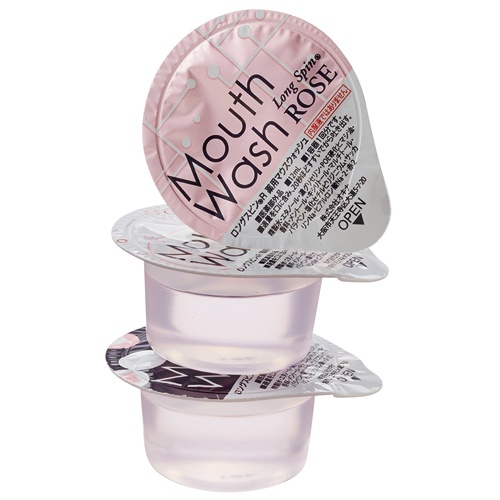 オキナ　マウスウォッシュ　Ｌｏｎｇ　Ｓｐｉｎ　スタイルパック　ロゼ　１２ｍＬ　１０１８８　１パック（１００個）1