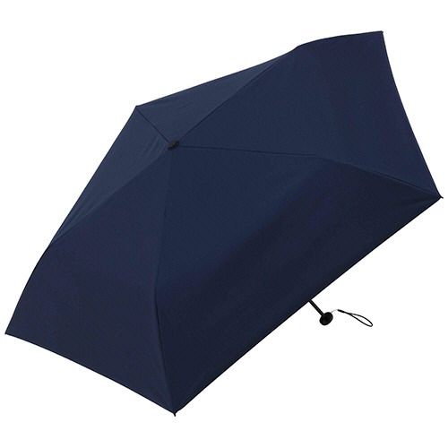 スギハラ　ミニ折りたたみ傘　超軽量　晴雨兼用　ＴＯＮＩＣＡＬ　５０ｃｍ　無地　ネイビー　１本1