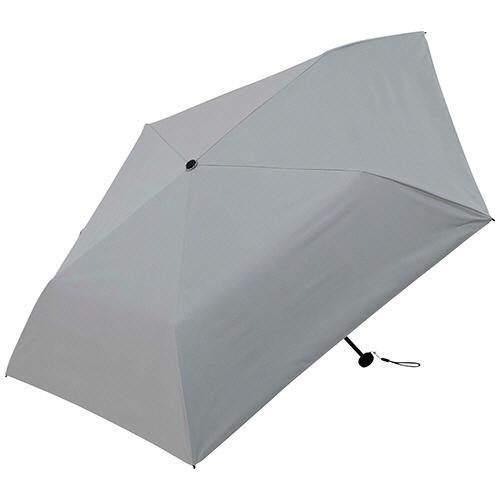スギハラ　ミニ折りたたみ傘　超軽量　晴雨兼用　ＴＯＮＩＣＡＬ　５０ｃｍ　無地　アッシュグレー　１本1