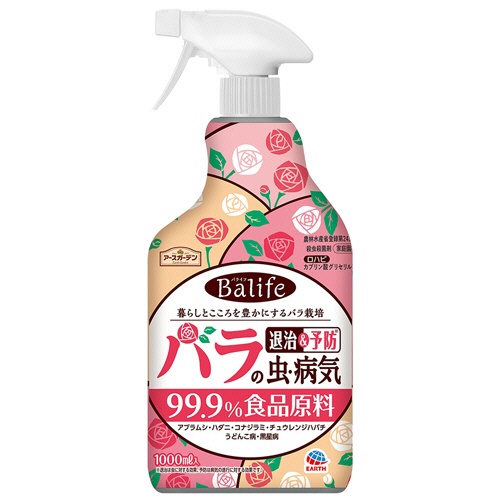 アース製薬　Ｂａｌｉｆｅ　バラの虫・病気　退治＆予防　１０００ｍＬ　１本1