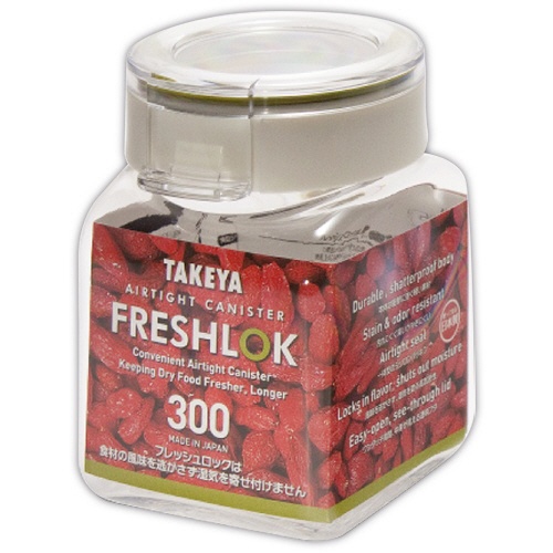 タケヤ化学工業　ＴＡＫＥＹＡ　フレッシュロック　角型　３００ｍＬ　１個1