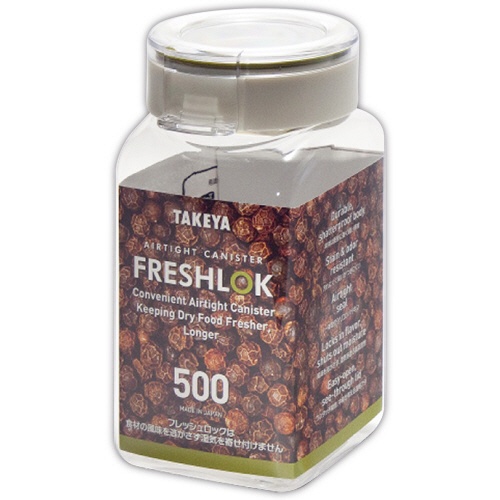 タケヤ化学工業　ＴＡＫＥＹＡ　フレッシュロック　角型　５００ｍＬ　１個1