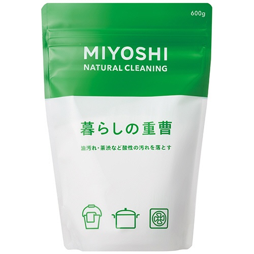 ミヨシ石鹸　暮らしの重曹　６００ｇ　１個1