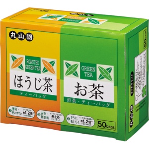 丸山園　ティーバッグお茶・ほうじ茶アソート　１箱（５０バッグ）1