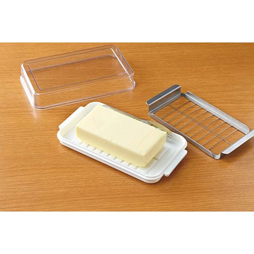 スケーター　バターカッター＆バターケース（バターナイフ付き）ベーシック　１個5