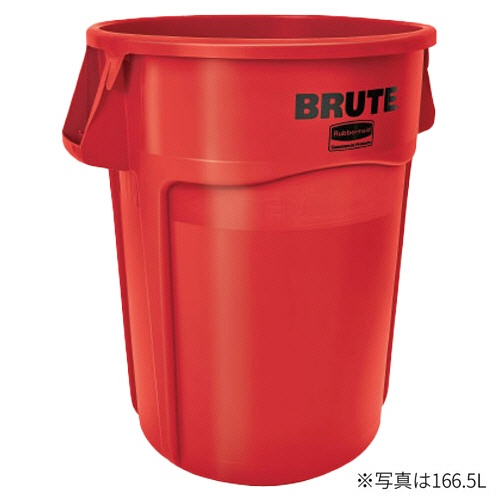 ラバーメイド　ラウンドブルートユーティリティコンテナ　本体　レッド　３７．９Ｌ　ＲＭ２６１０ＵＴＲＤ　１台1