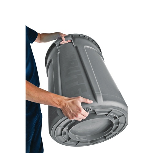 ラバーメイド　ラウンドブルートユーティリティコンテナ　本体　レッド　３７．９Ｌ　ＲＭ２６１０ＵＴＲＤ　１台5