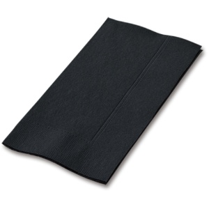 カラーナプキン　２ＰＬＹ　８つ折　ブラック　１パック（５０枚）2