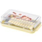 スケーター　バターカッター＆バターケース（バターナイフ付き）パンどろぼう　１個
