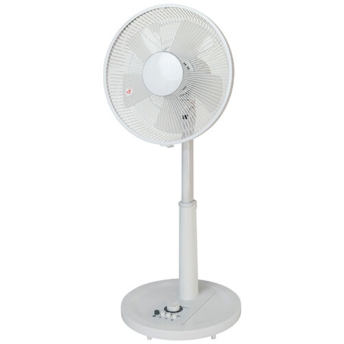 千住　ＴＥＫＮＯＳ　３０ｃｍメカ（ボタン式）扇風機　ホワイト　ＫＩ－１７１０（Ｗ）　１台1