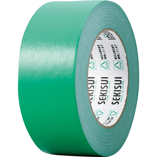 たのめーる】積水化学 カラークラフトテープ No.500WC 50mm×50m 緑