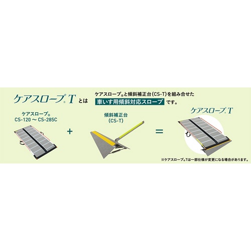ケアメディックス　ケアスロープＴ専用　傾斜補正台　ＣＳ－Ｔ　１台3