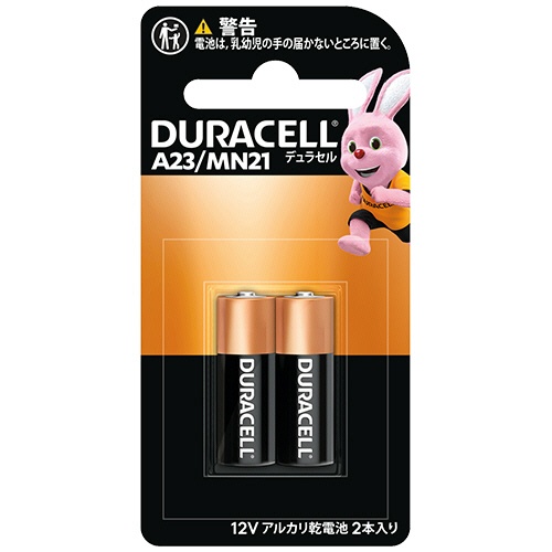 デュラセル　アルカリ乾電池　ＭＮ２１　ＤＡＬ－ＭＮ２１－０１　１パック（２本）1
