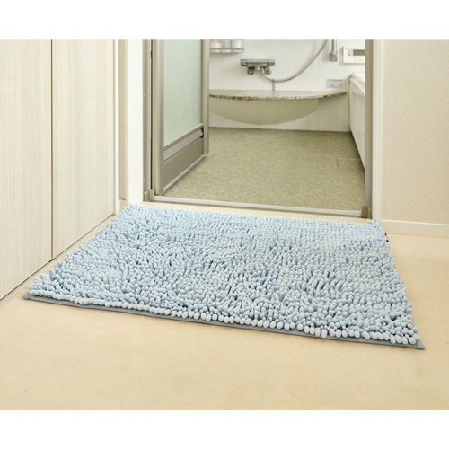 山崎産業　ＳＵＳＵ抗菌ストロングＷ　バスマットＥＣ　ＸＬ　約５５×８０ｃｍ　ブルー　１枚3