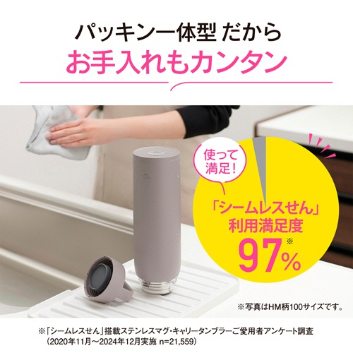 象印　ステンレスマグ　１．０Ｌ　ミネラルグレー　ＳＵ－ＤＡ１００－ＨＭ　１個2