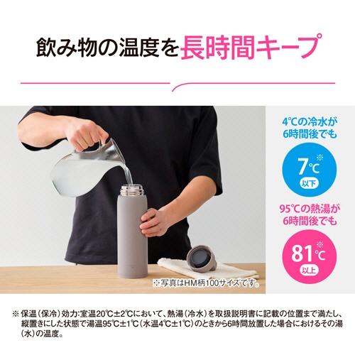 象印　ステンレスマグ　１．０Ｌ　ミネラルグレー　ＳＵ－ＤＡ１００－ＨＭ　１個5