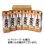 山元酒造 黒五代パック 25度 1800mL/本 1セット(6本)
