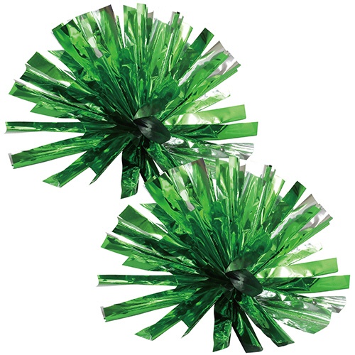 アーテック　らくらくチアポンポン　グリーンシルバー　０１４８１３　１パック（２個）1