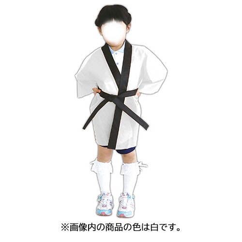 アーテック　カラー不織布ハッピ（帯付）　子供用　Ｊサイズ　赤　００１２８８　１着5