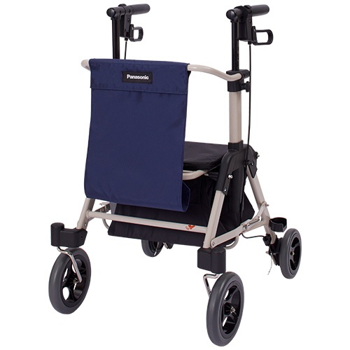 パナソニック　エイジフリー　くらしサポート歩行車　スムーディ　買物用　スリム　ネイビー　ＰＮ－Ｌ７０１０２Ａ　１台1