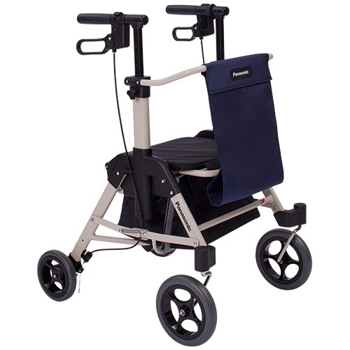パナソニック　エイジフリー　くらしサポート歩行車　スムーディ　買物用　スリム　ネイビー　ＰＮ－Ｌ７０１０２Ａ　１台2