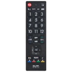 ＥＬＰＡ　抗菌テレビリモコン　シャープ　アクオス用　ＲＣ－ＴＶＫ０１８ＳＨ　１個
