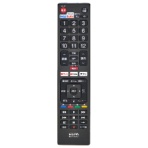 ELPA 抗菌ブルーレイレコーダーテレビリモコン 25社対応 RC-TVRK001 1個