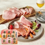 伊藤ハム　伝承　国産豚肉ハム詰合せ　【三越のお中元】　１セット