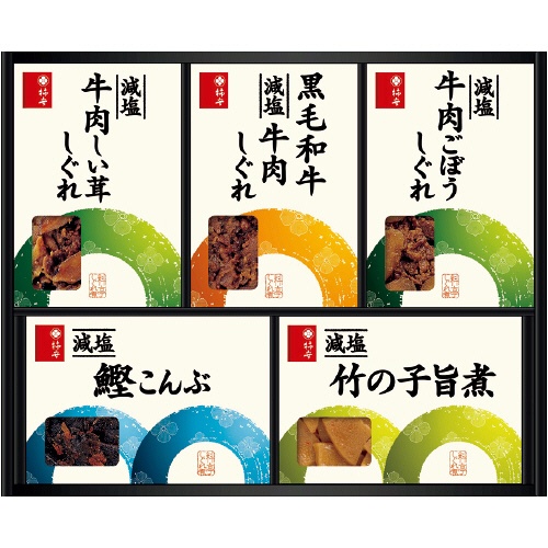 柿安本店　減塩料亭しぐれ煮詰合せ　【三越のお中元】　１セット1