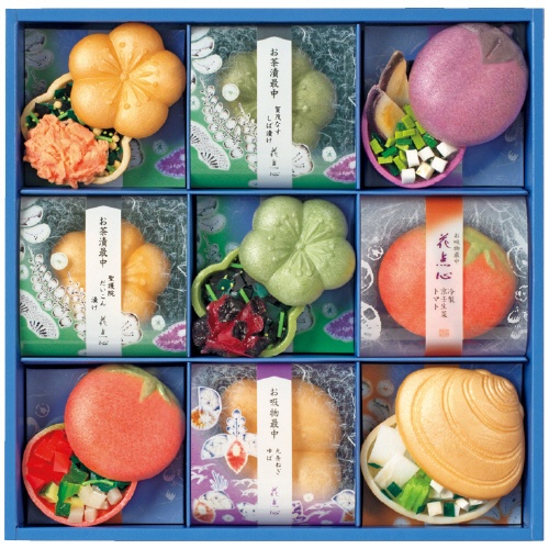 京洛　辻が花　京のお茶漬とお吸物　夏の彩り最中詰合せ　【三越のお中元】　１セット2